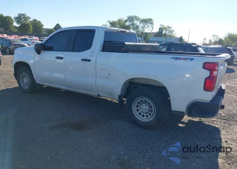 2021 Chevrolet Silverado 1500 4Wd Double Cab Standard Bed Wt from USA, damaged, VIN 1GCRYAEF2MZ407872